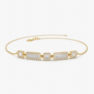 Amara's Stylish Diamond Bracelet